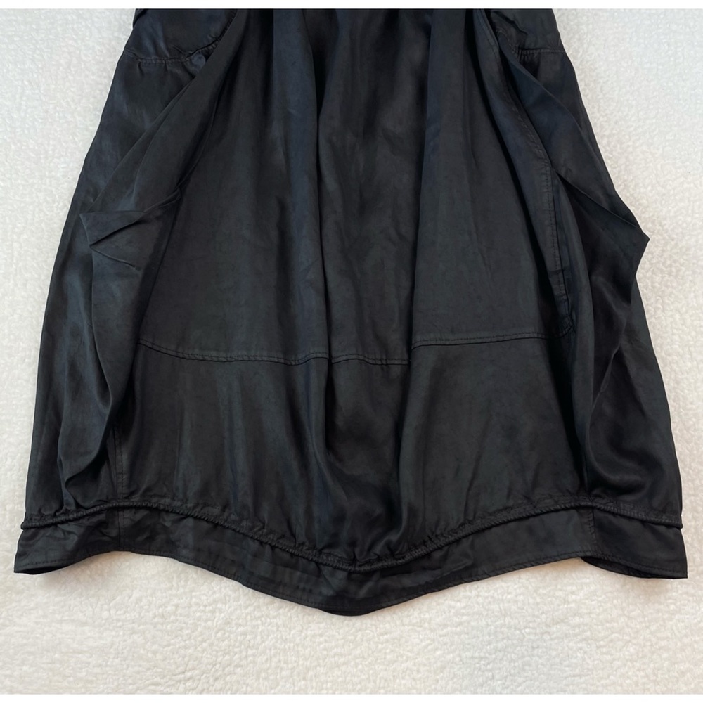 NELLY • Black High-Waisted Midi Skirt, M - Picture 9 of 16